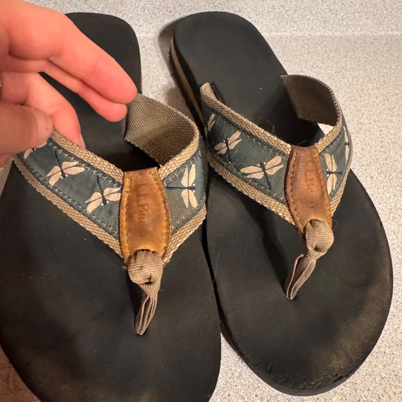 Womens LL bean dragonfly sandals size 8 - Picture 3 of 4